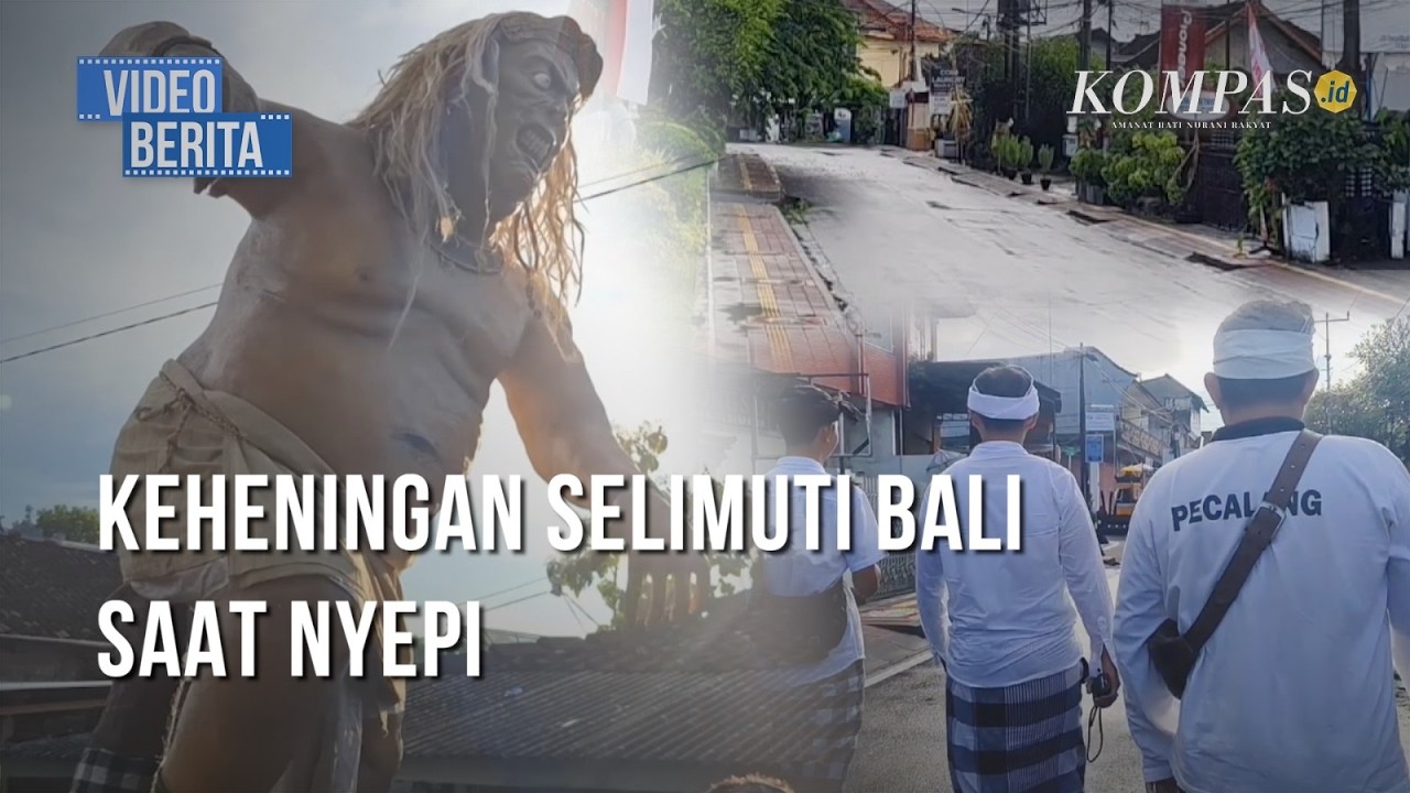 Nyepi di Bali Berlangsung Hening, Aktivitas Dibatasi