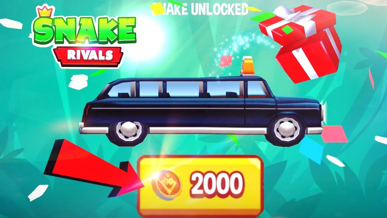 Snake Rivals - NEW BLACK CAB SNAKE! BUY IT WITH COINS?! NEW SHOP PACK + CUSTOMIZATION & GAMEPLAY!