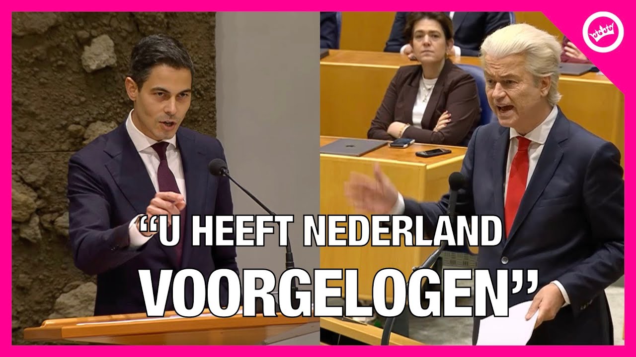 Geert Wilders CLASHT met Rob Jetten: 
