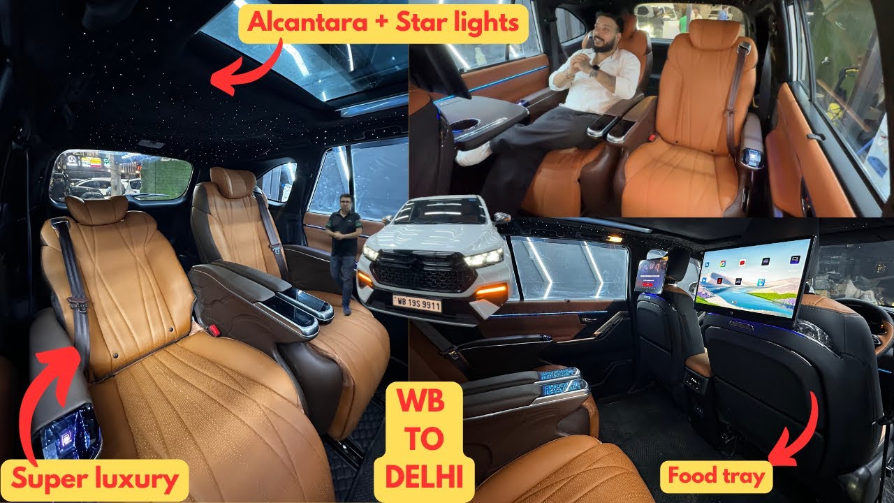 Invicto 2025: Ultra Luxury - Premium Interior & Alcantara ✨ 🫡 | Maruti Invicto Modified /New Hycross