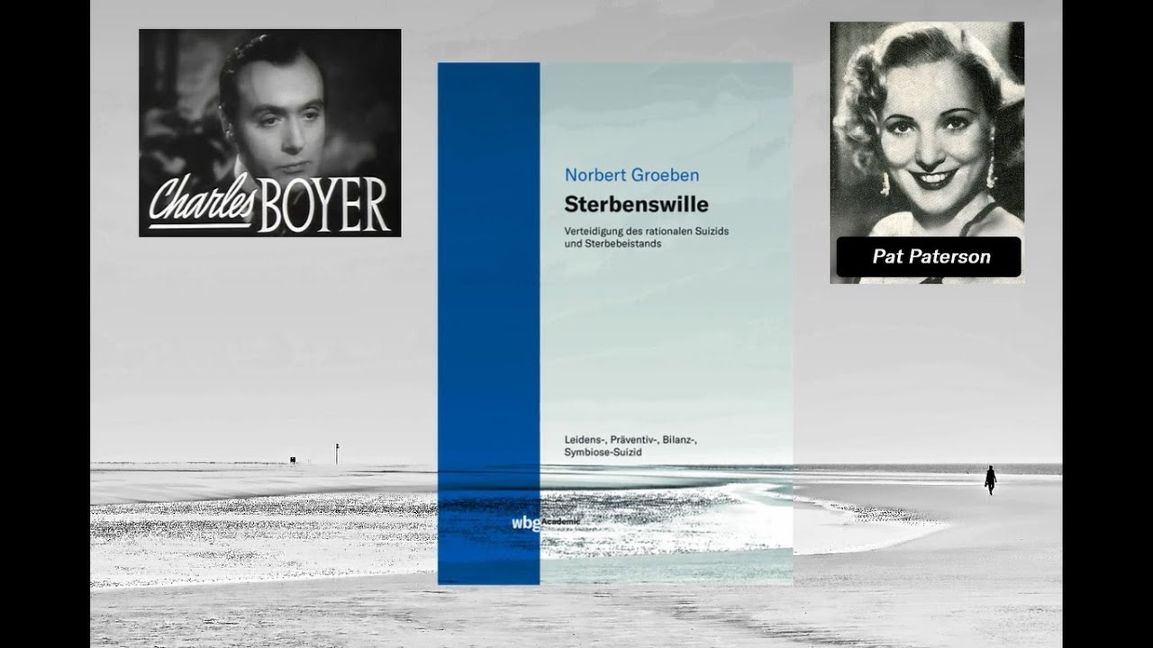 Lesung von Prof. Groeben (Sterbenswille) zur Biographie von Charles  Boyer (Symbiose-Suizid)