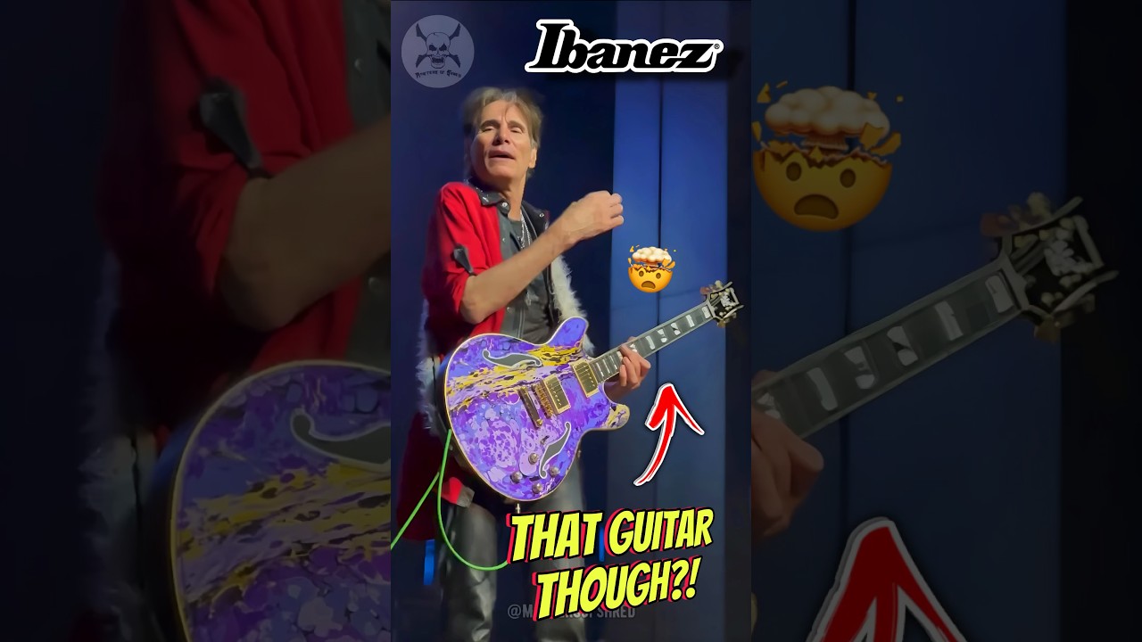 ‼️New Steve Vai Signature Ibanez Guitar?!😯 @MastersofShred 