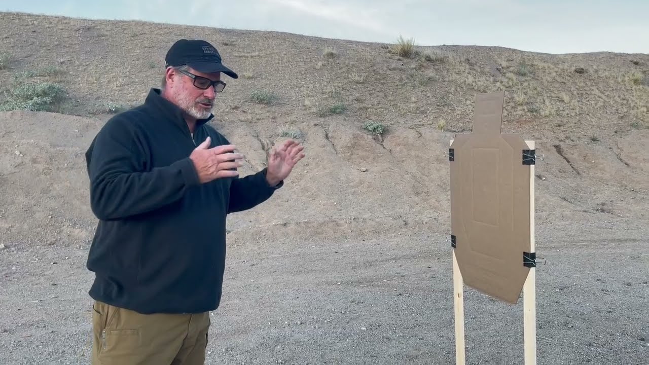 The easiest setup paper target stand with Rob Leatham