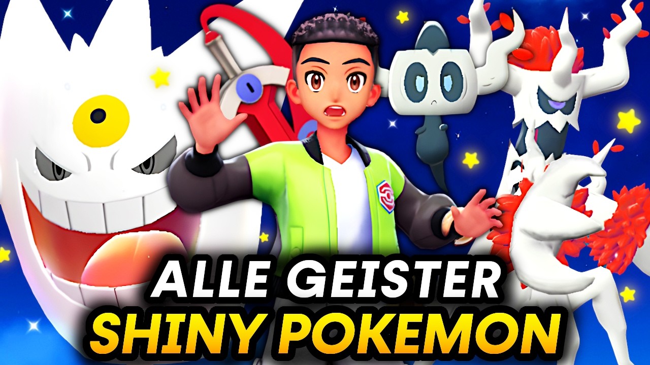 Ich fange ALLE Geister Shiny Pokemon. Es war brutal..