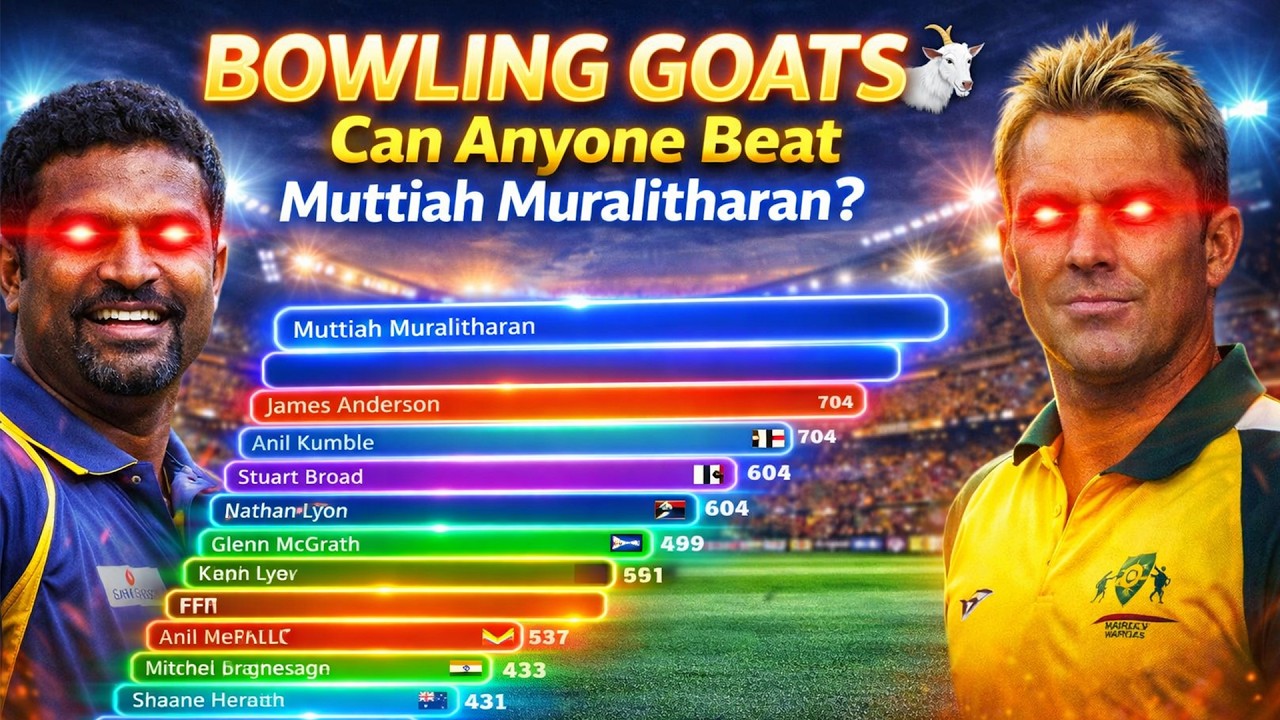 Top 5 greatest bowlers in Test Cricket | Maiden Over #cricket 
