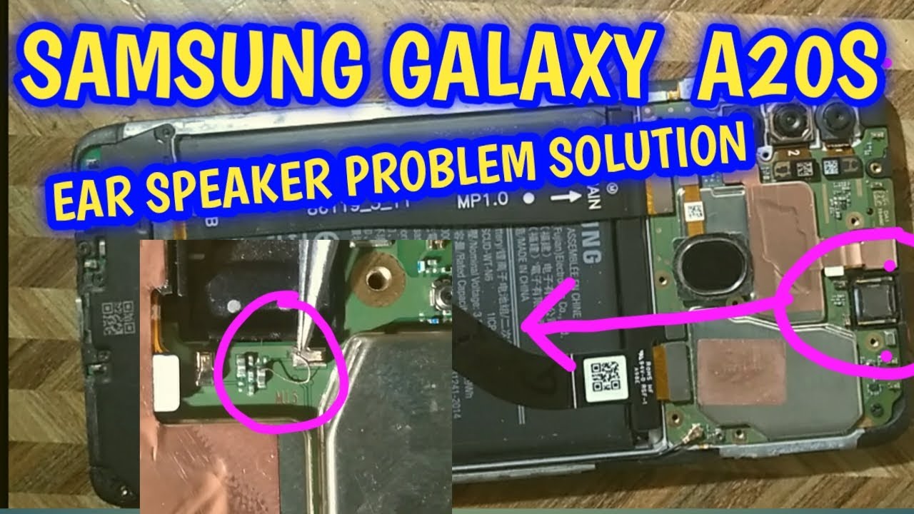 SAMSUNG A20S EAR SPEAKER PROBLEM SOLUTION /100% WORKING SOLUTION/BY BABA MOBILE SERVICE