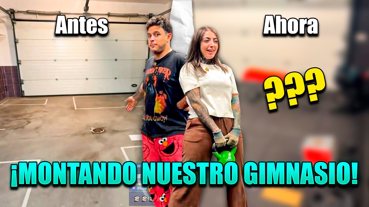 &iexcl;MONTAMOS UN GIMNASIO EN CASA! 🔥💪🏼