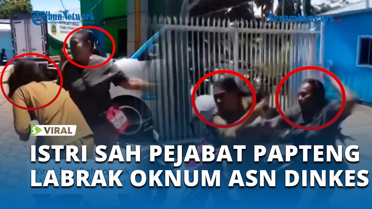 Viral! Wanita Ngaku Istri Pejabat Papua Tengah Labrak Oknum ASN di Kantor Dinkes