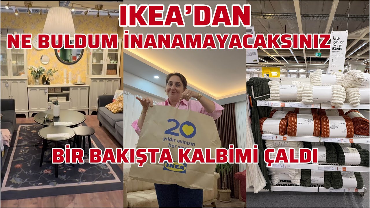 IKEA’da NE BULDUM İNANAMAYACAKSINIZ 😱BU PLANIMDA HİÇ YOKTU‼️KOCAM BENİ BIRAKIP KAÇTI‼️TAHMİN ETTİM🥱