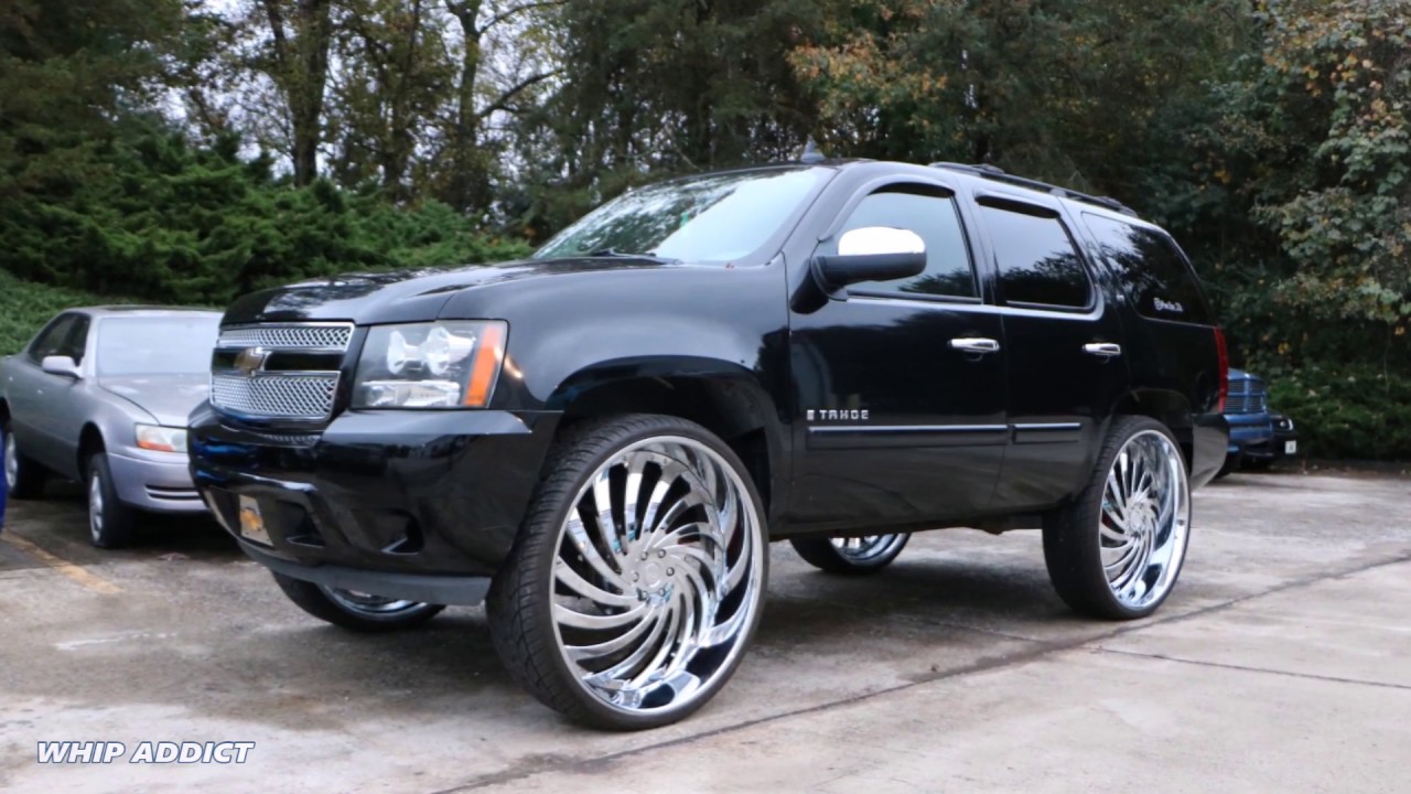 WhipAddict: Chevrolet Tahoe on DUB Delish 32s, by Underground Rim King