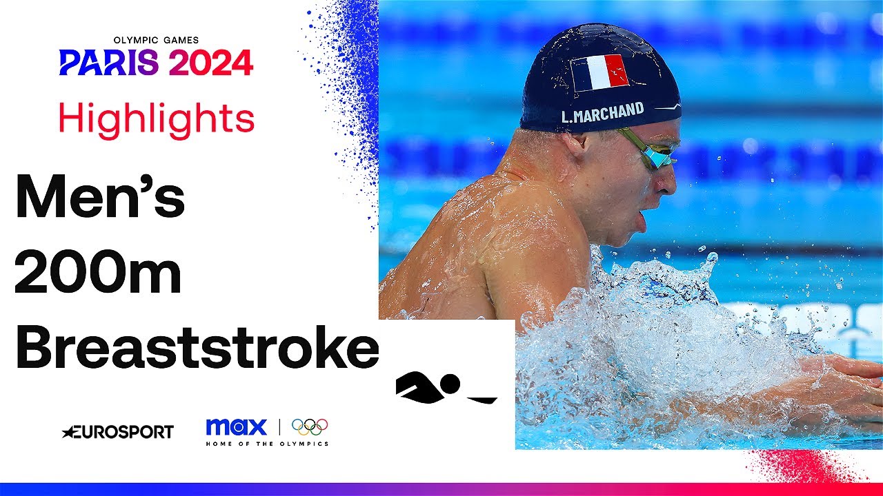 OUT OF THIS WORLD! 🐐 | Men's Swimming 200m Breaststroke Highlights | #Paris2024
