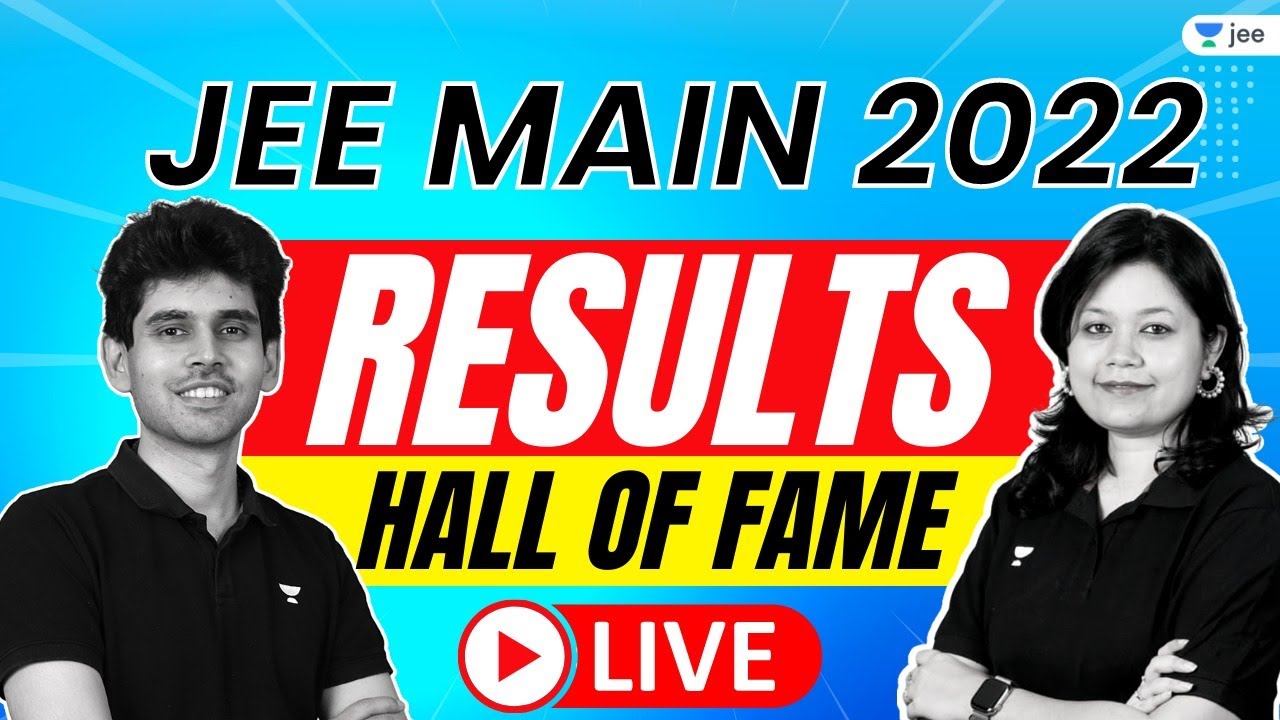 JEE 2022 Results LIVE Hall of Fame