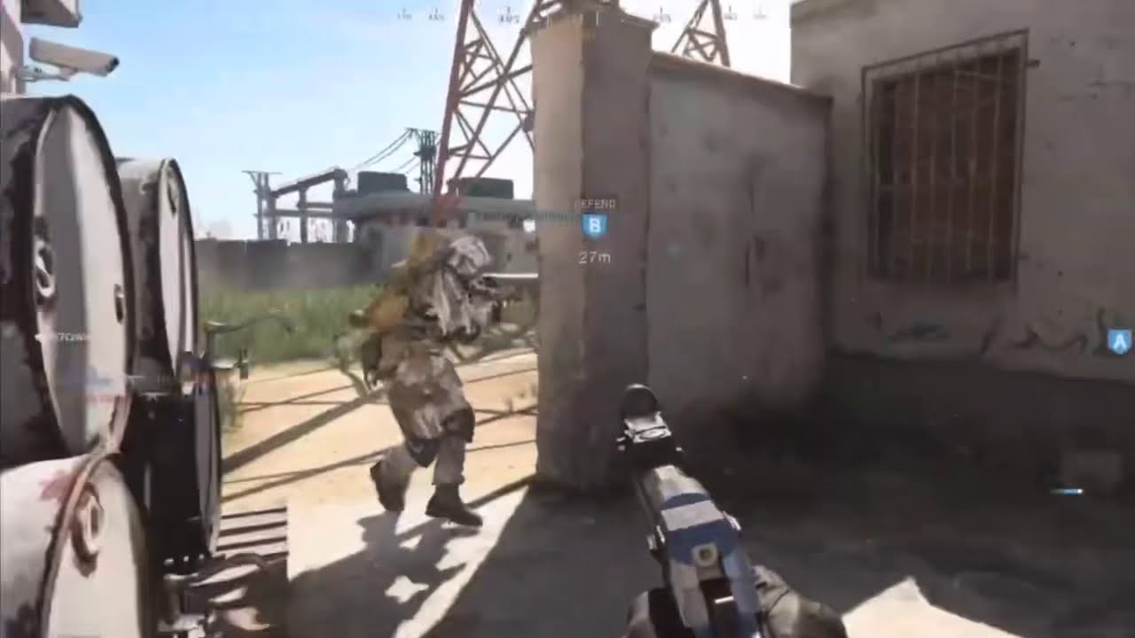 Modern Warfare - Team Killing in Hardcore Search & Destroy - Trolling #1