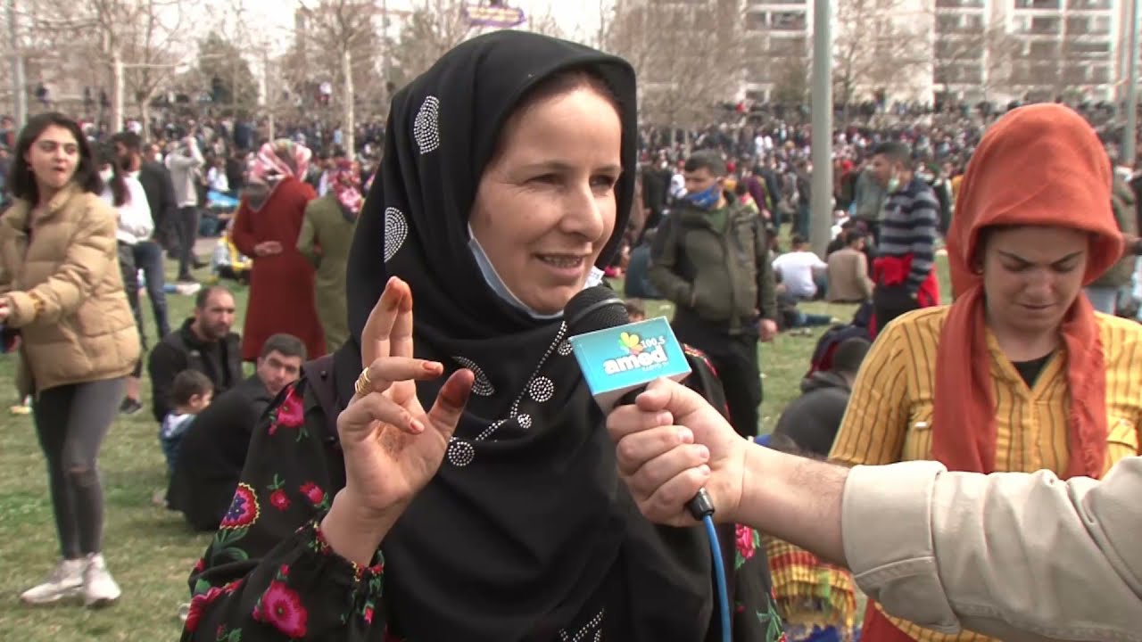Amed Newroz - Halk röportajı - Amed Radyo Tv