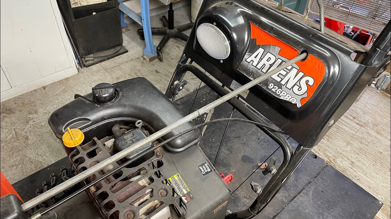 Ariens 926 Snowblower Running Rough