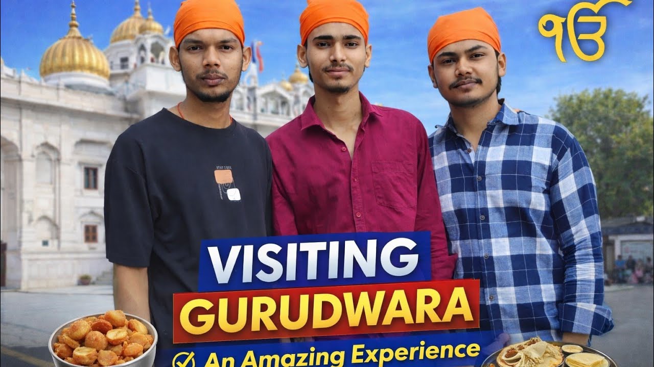 Aaj friend ke sath Gurudwara ja raha hu