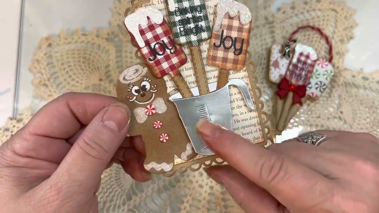 Saturday Morning Makes Ep 21-2023: Christmas tags and an ornament