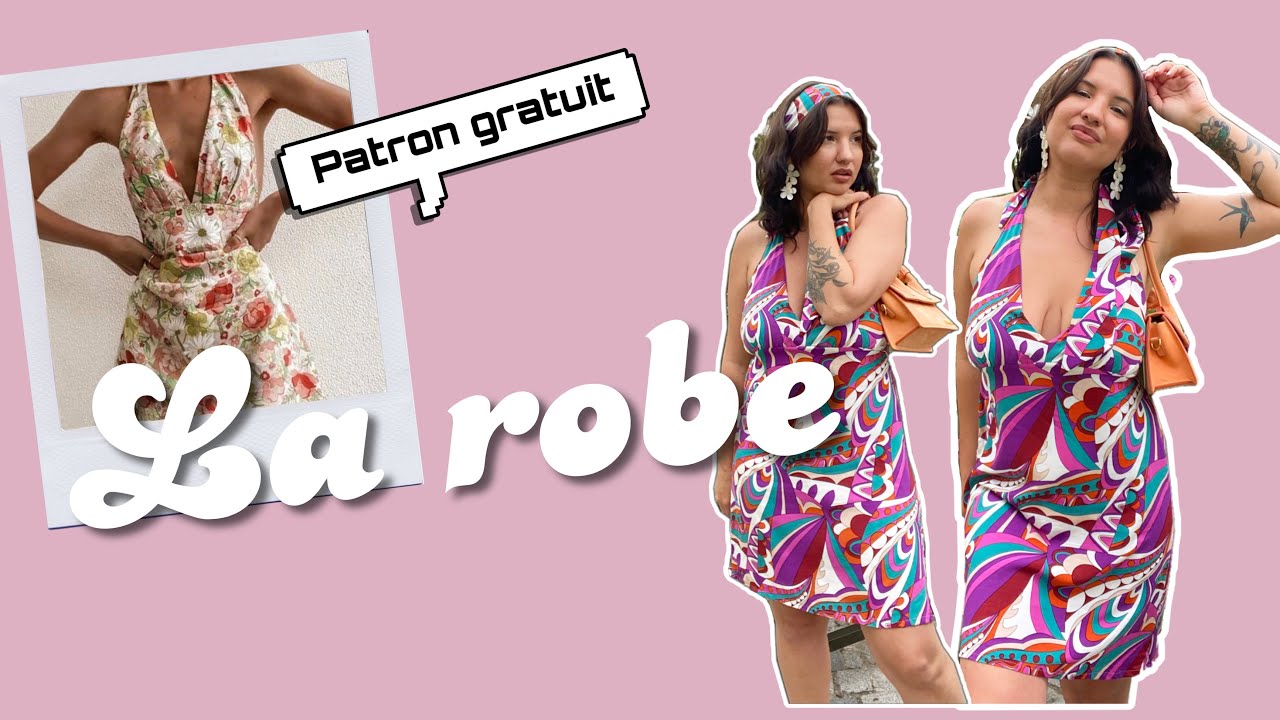 DIY🧵 COUDRE UNE ROBE D’ÉTÉ /  PATRON GRATUIT