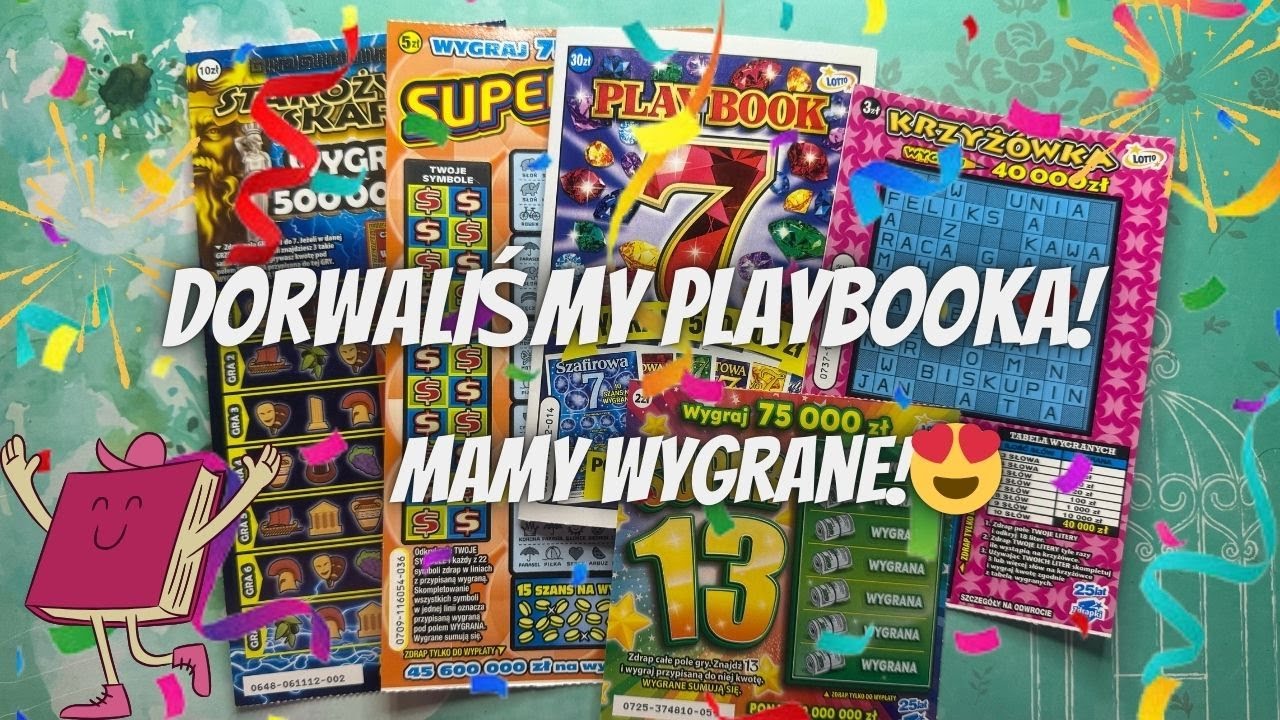 Jest i on😍💥Wyczekiwany Playbook🩷🥰 #zdrapki #zdrapkilotto #lottery #lotto #wygrana #win