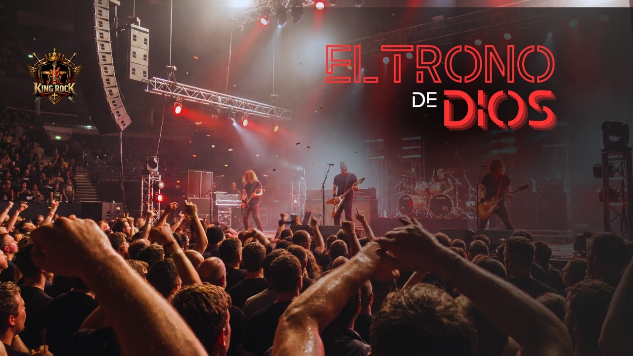 EL TRONO DE DIOS 👑 Rock Cristiano Épico | King Rock (En Vivo)
