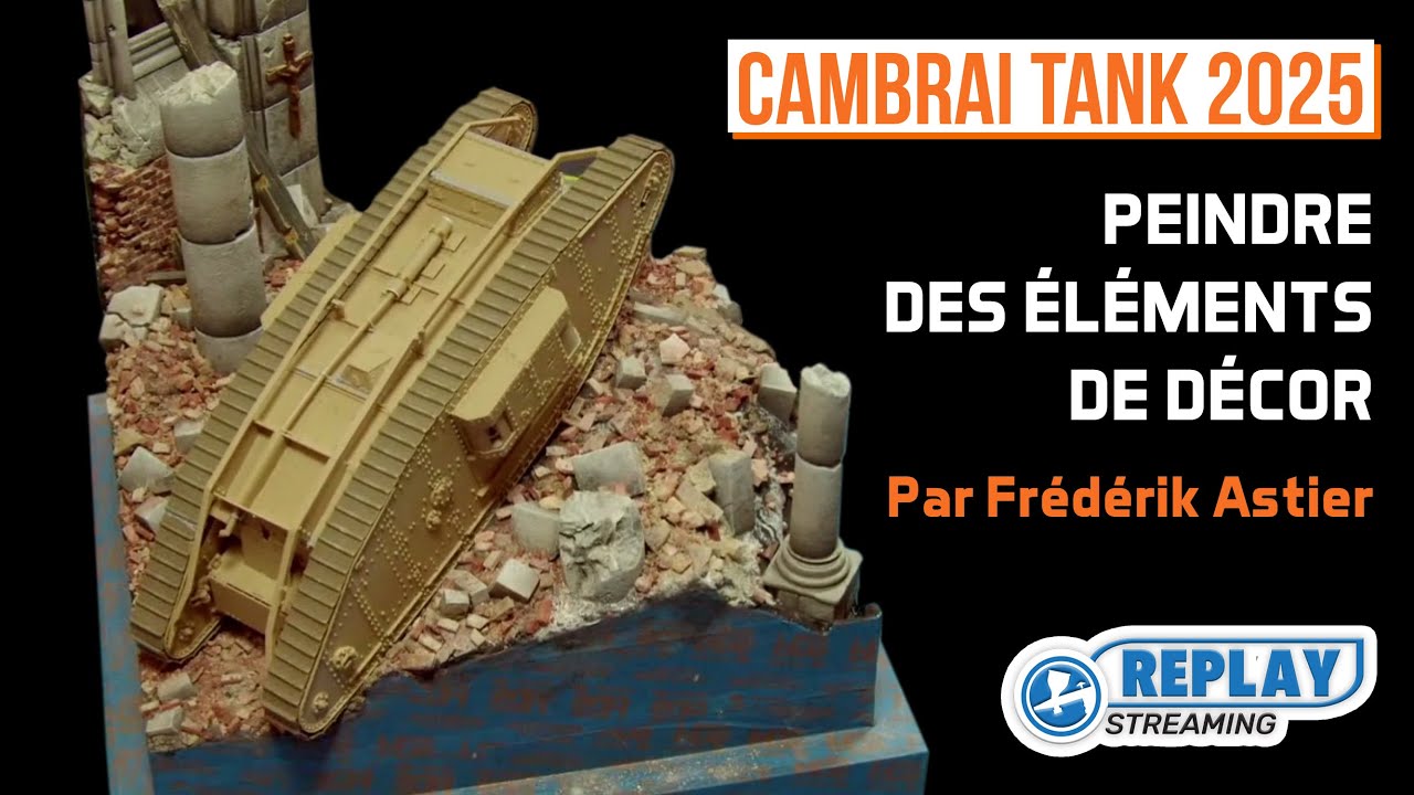👨🏼‍🎨 [DEMO / REPLAY] Peindre des éléments de décor par Frédérik Astier
