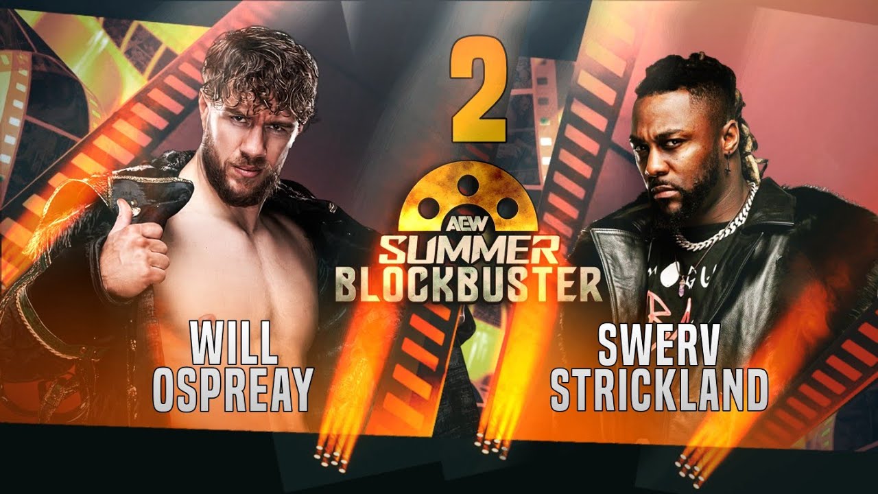 Will Ospreay Vs Swerve Strickland - AEW Summer Blockbuster 2025 - Highlights