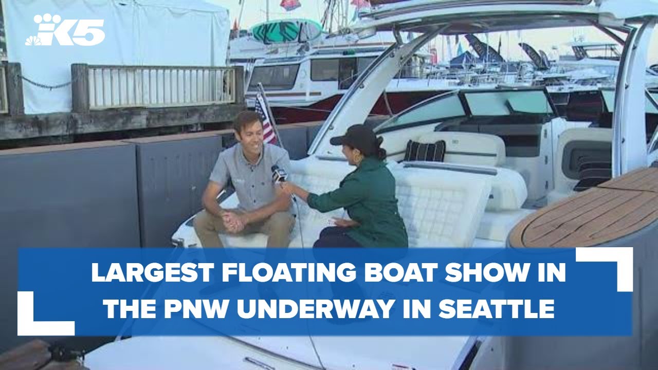 Largest floating boat show in the Pacific Northwest underway in Seattle