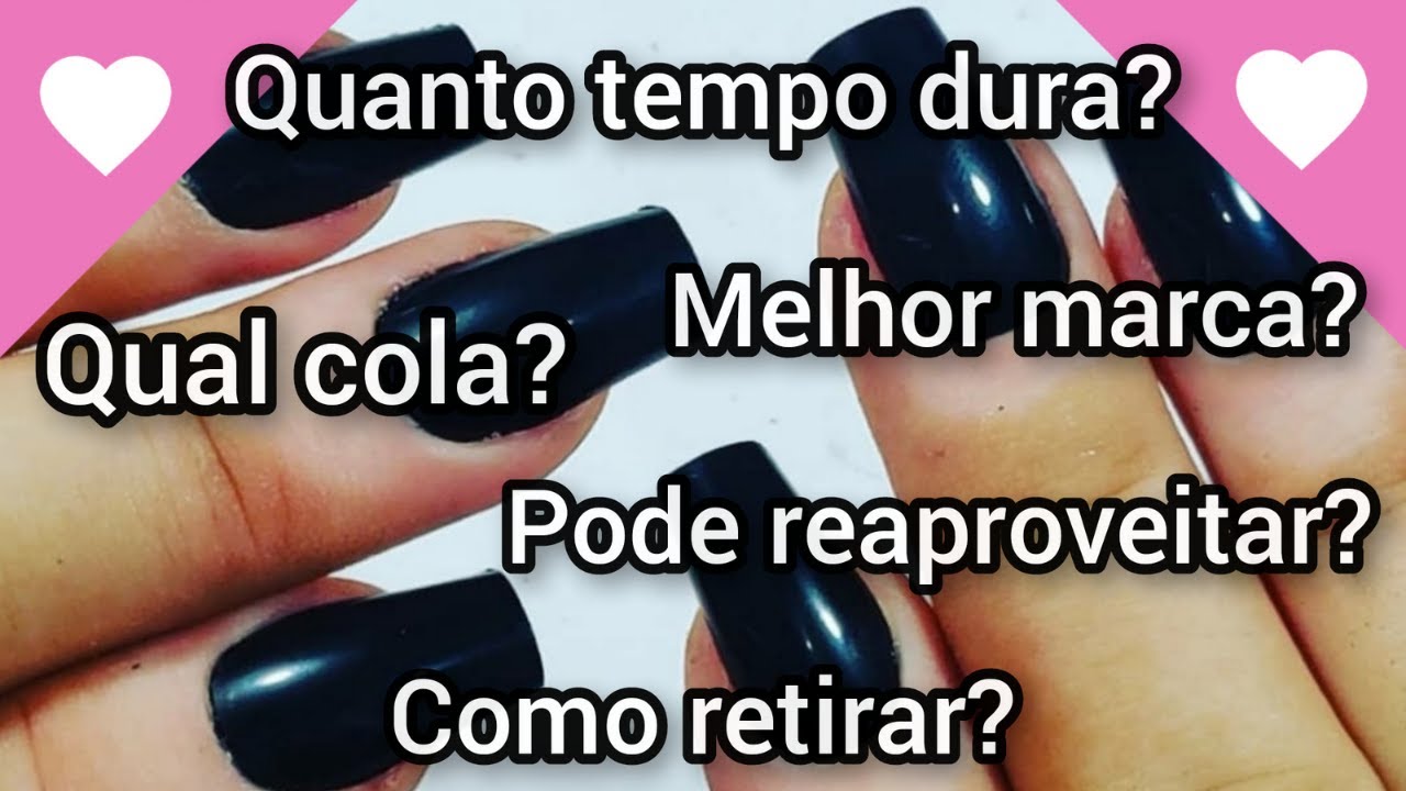 AS MAIORES DÚVIDAS SOBRE UNHAS POSTIÇAS