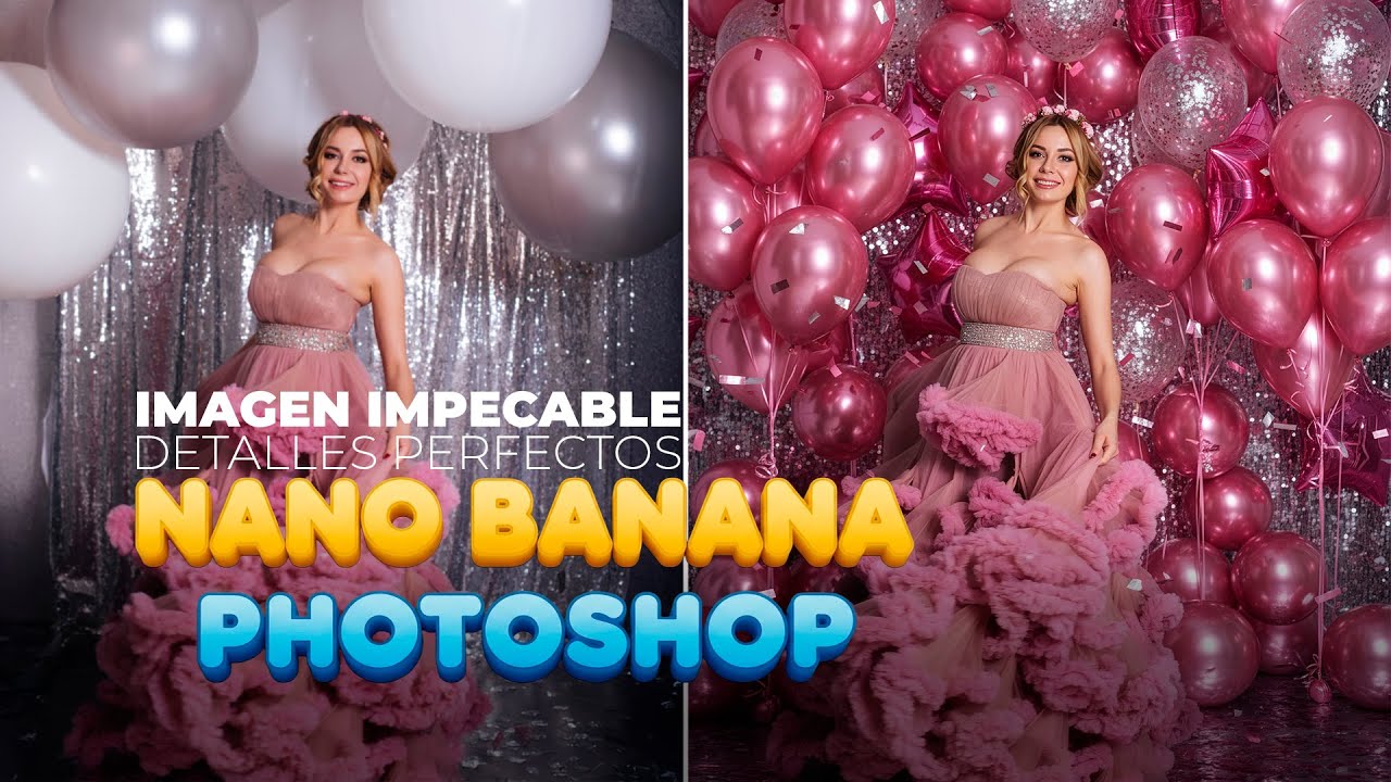 Cómo MEJORAR CALIDAD de IMAGEN en Photoshop+Nano Banana