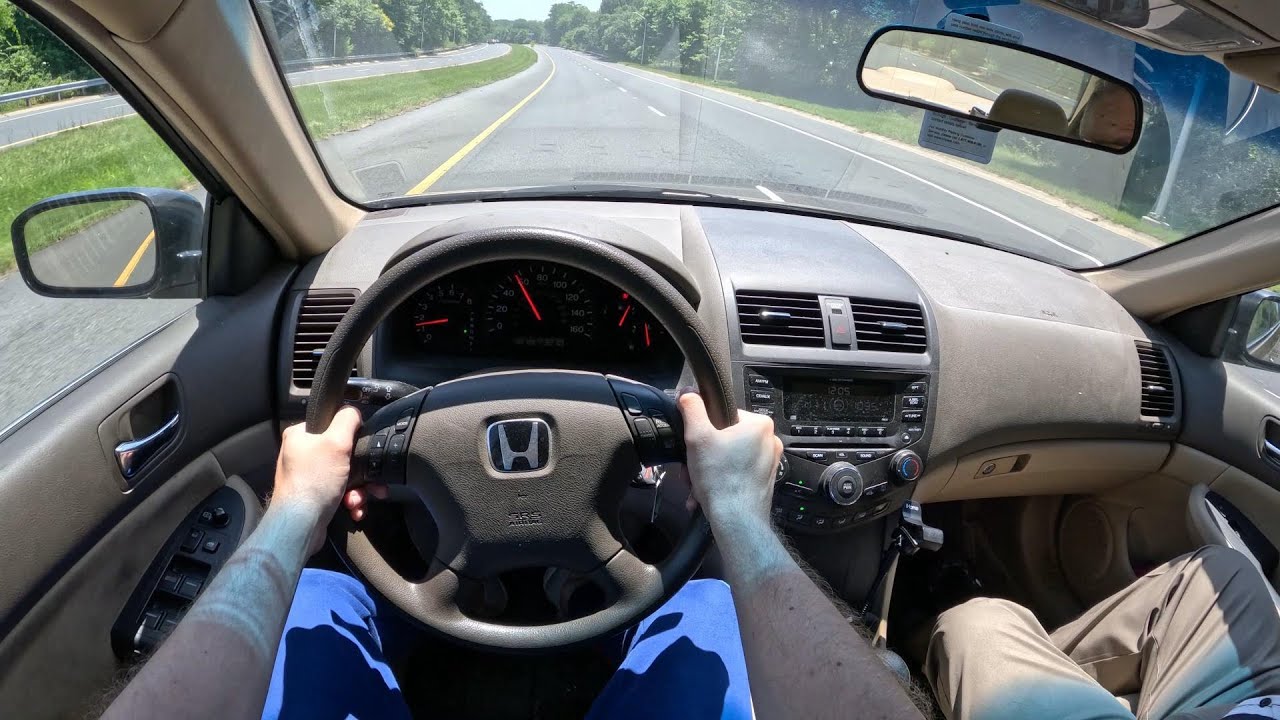 Honda Accord LX V6 2004 года — тест-драйв от первого лица