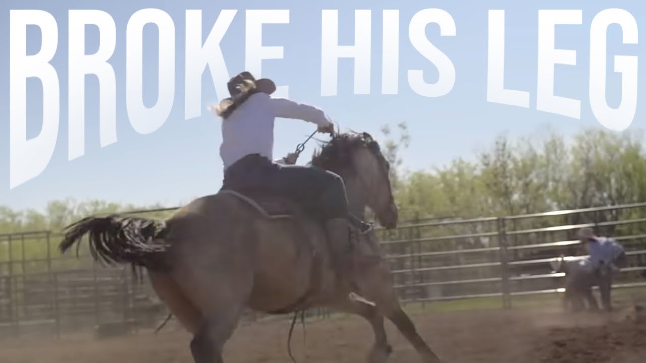 Broke His Leg On A Bucking Horse! Rodeo Time 368