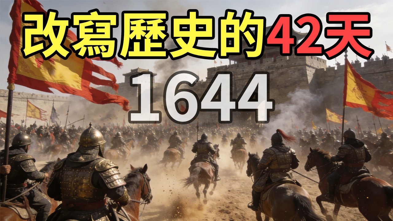 1644甲申巨變：崇禎、李自成、吳三桂的生死博弈，誰才是最後贏家？大明亡國真相全復盤#1644年#明朝滅亡#清朝建立#甲申之變#崇禎皇帝#煤山自縊#李自成#闖王進京#吳三桂#引清兵入關#山海關之戰