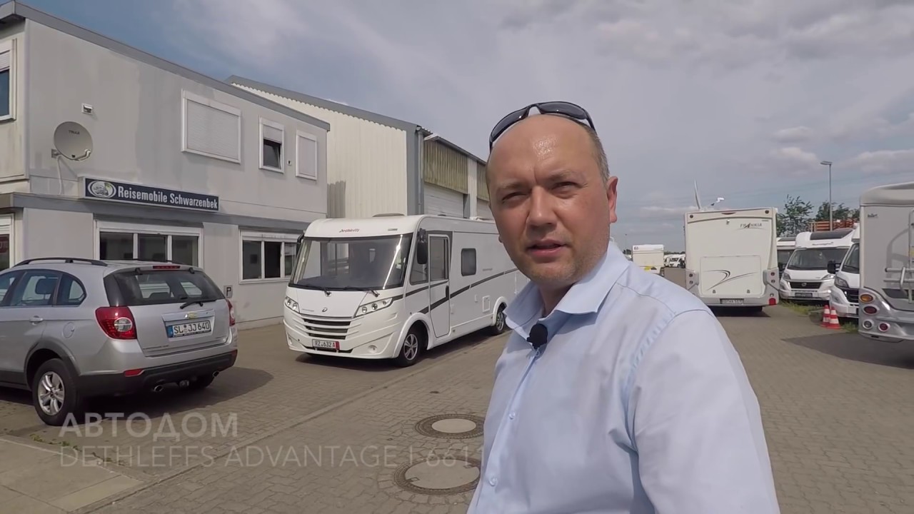 Простор для четверых с АКПП! Автодом Dethleffs Advantage i6611. Подробный обзор