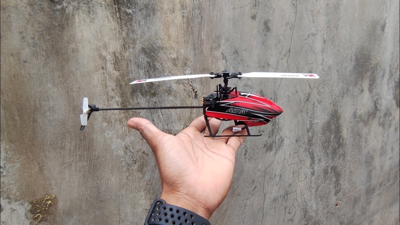 Unboxing & fly - RC Heli XK110s blast 6 channel wl toys helicopter remote control