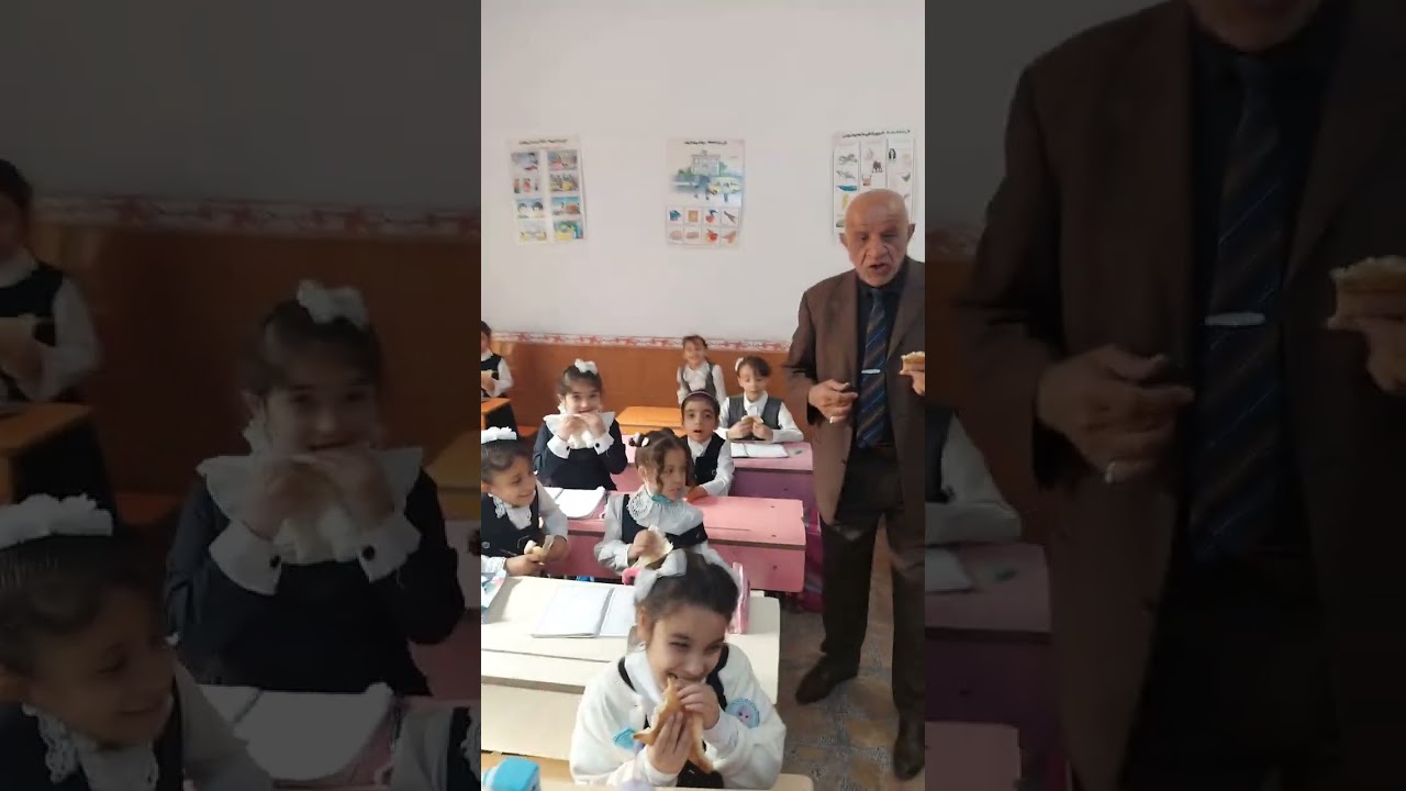 التغذيه المدرسيه في مدرسة الامتياز الابتدائيه الاهليه واسط قضاء الحاج جبار عايد الزرگاني