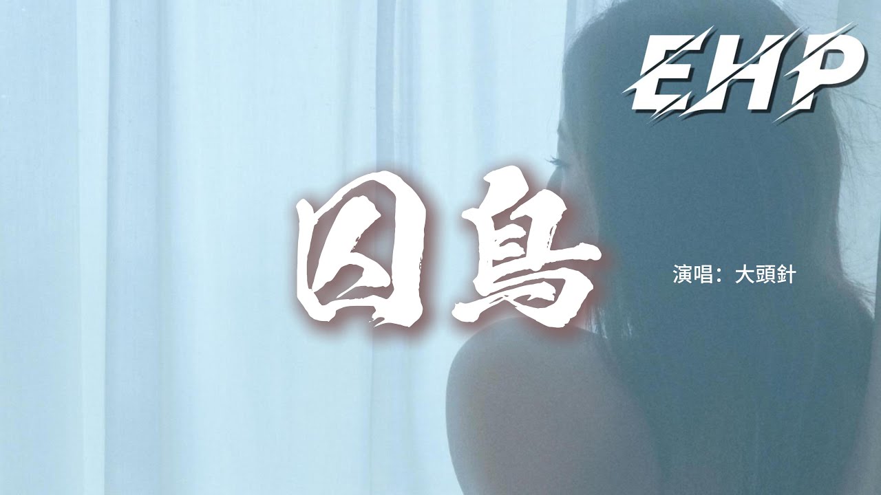大頭針 - 囚鳥『我像是一個你可有可無的影子，冷冷的看著你說謊的樣子，這撩亂的城市 容不下我的痴，是什麼讓你這樣迷戀這樣的放肆。』【動態歌詞MV】