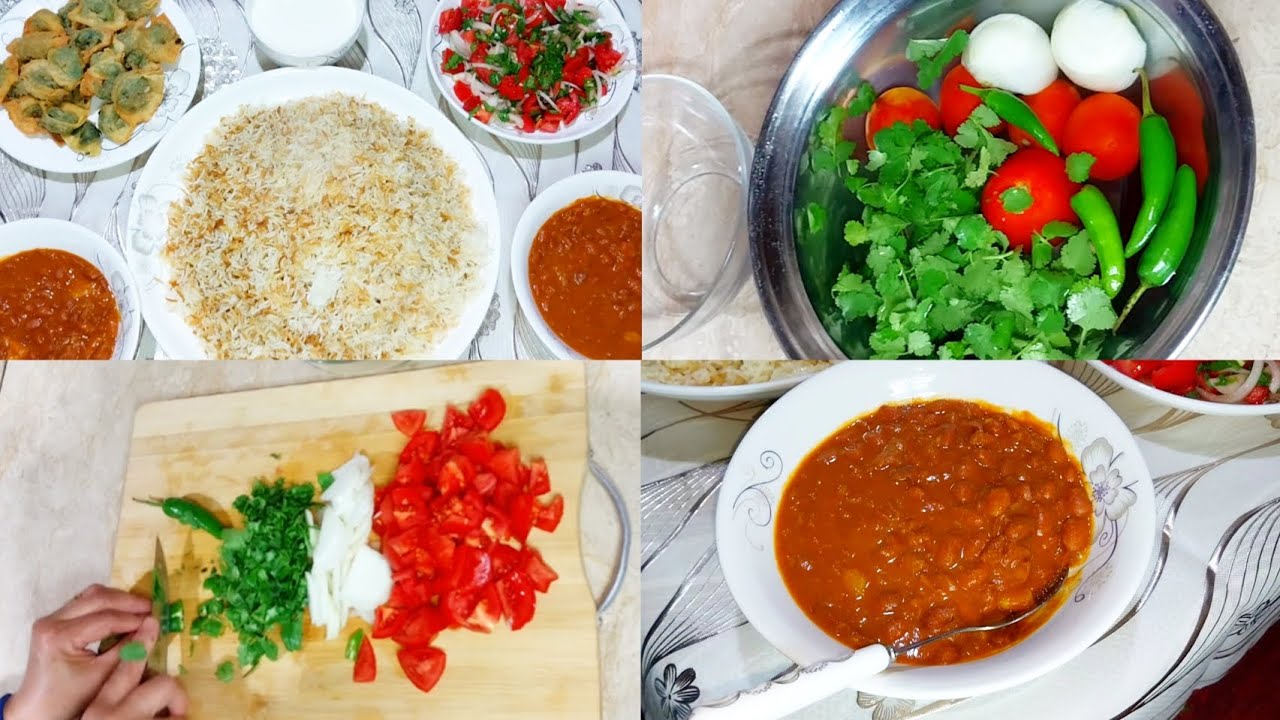 حـال‌وهـوای رمضــان با برنج بـغلان و لـوبیــا 🍲🌙رمضــان مبــارک🕋🌙