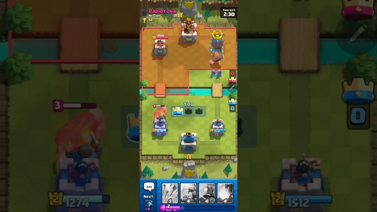 Clash Royale | arisieb VS RapidYuna