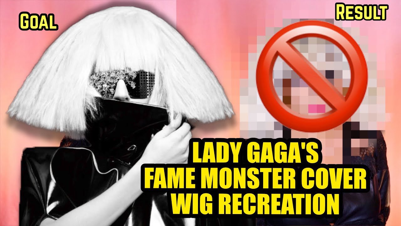 LADY GAGA'S FAME MONSTER WIG RECREATION