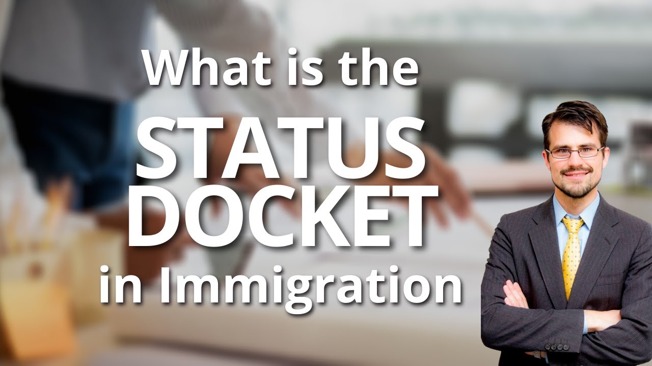What is the Status Docket in immigration Court