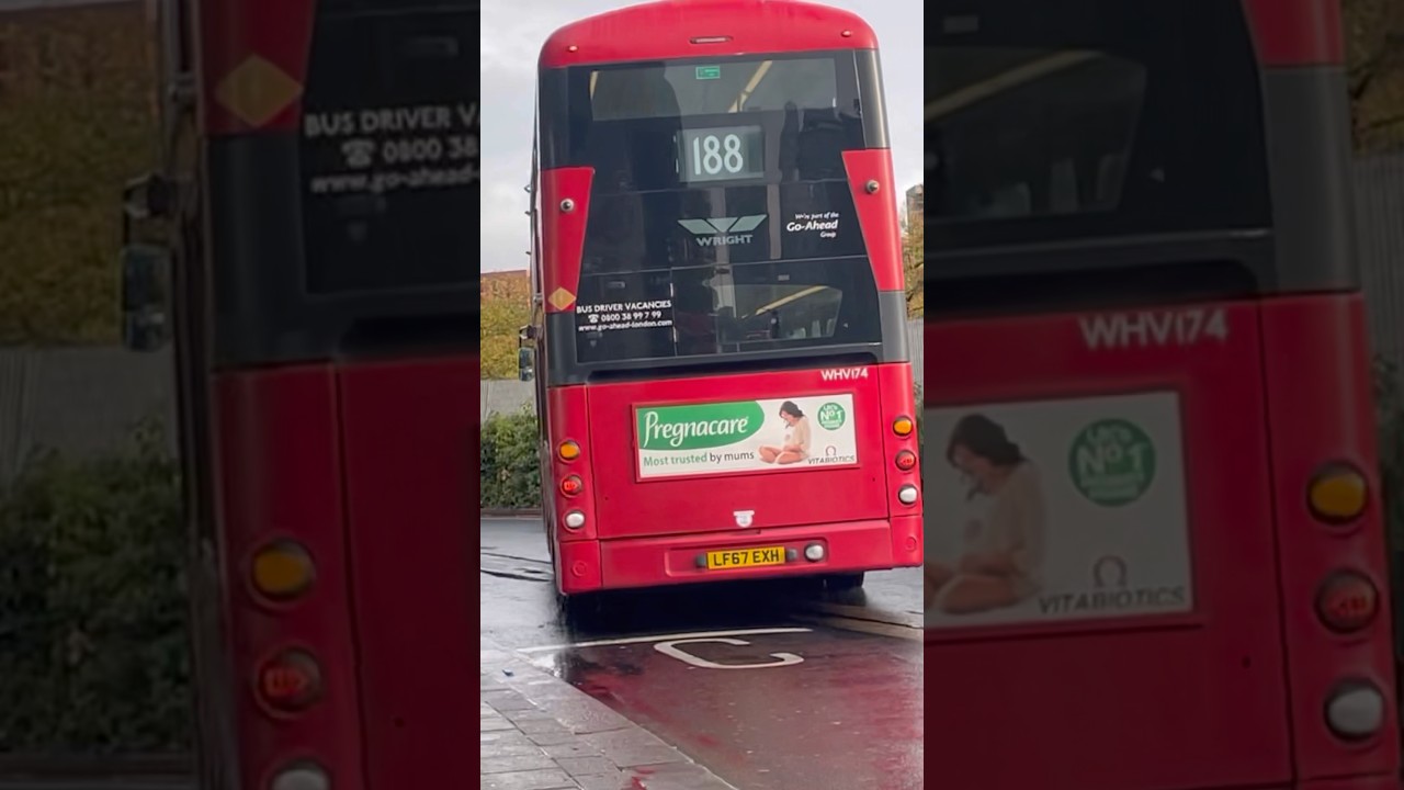 Bus route 188 LF67EXH WHV174 Weight Eclipse Gemini 3 #buses #fortheloveofbuses
