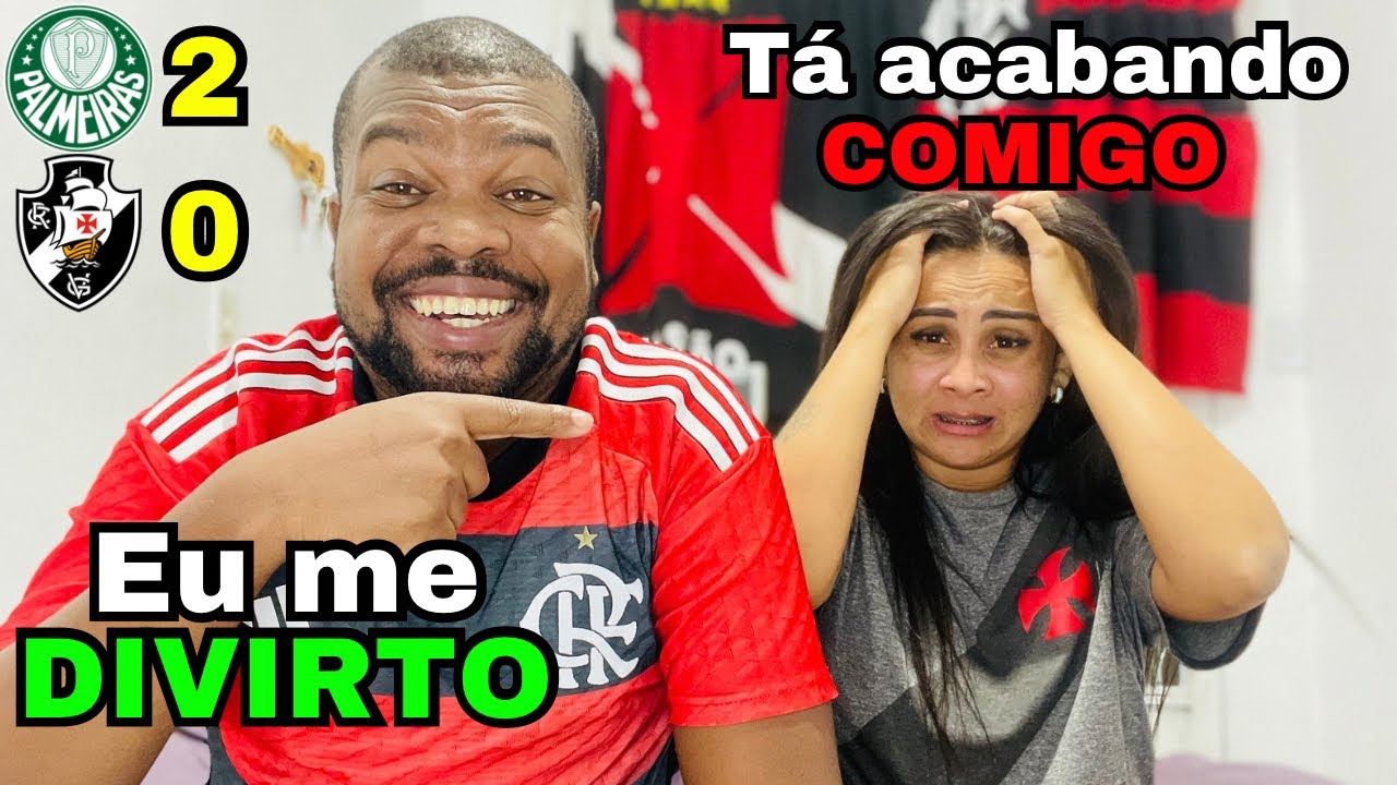 Palmeiras x Vasco, react; Gigante da Colina &eacute; derrotado novamente pelo Brasileir&atilde;o!