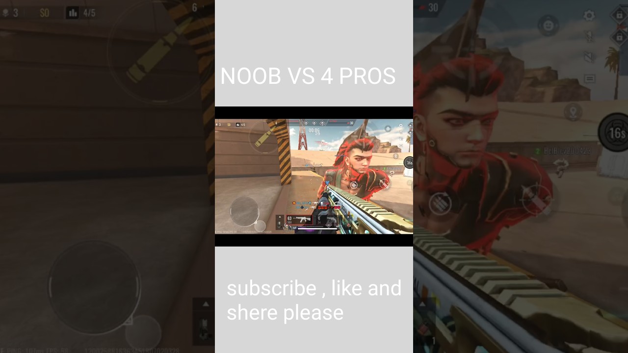 NOOB VS PROS CLUTCH IN Bloodstrike #Bloodstrike #Bloodstrikem