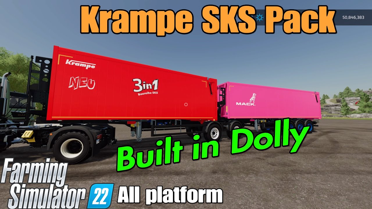 Krampe SKS Pack  / FS22 mod for all platforms