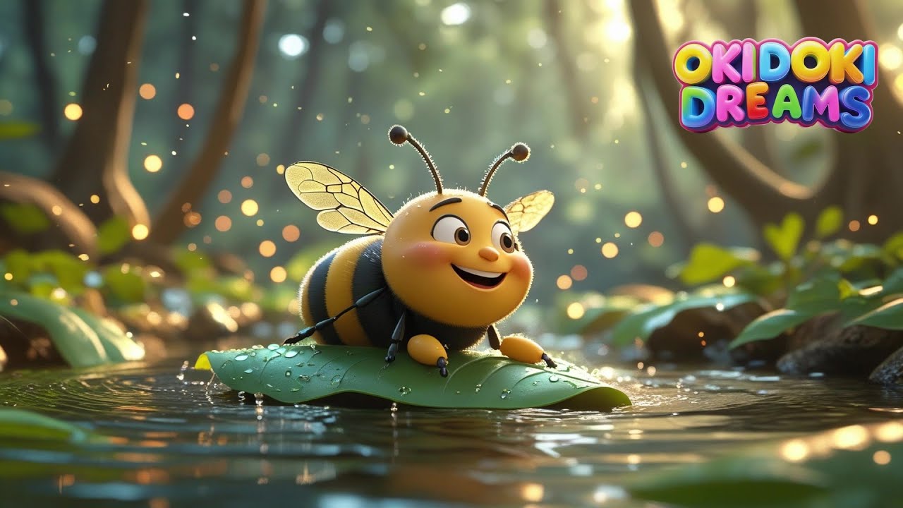🎨 La Abejita Feliz | Aprende los Colores del Jardín