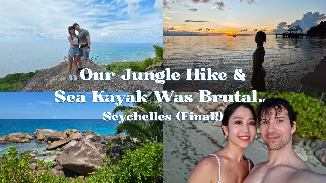 Our Jungle Hike & Sea Kayak Was Brutal… But Worth It 🌿 Travel Vlog in Seychelles (Final!)