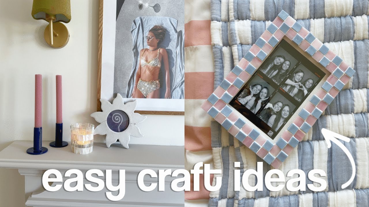 You can make this! 5 Easy DIY Mosaic home decor projects and gift ideas
