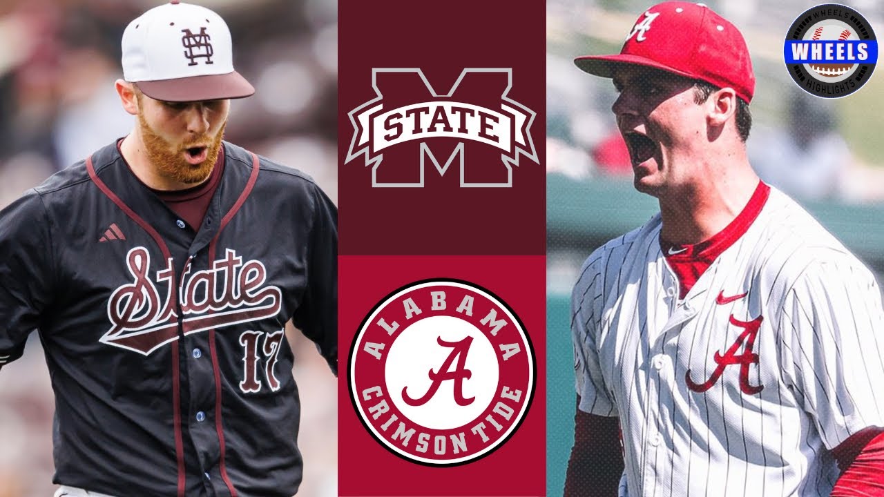 Mississippi State vs #12 Alabama (Full Series) | 2025 College Baseball Highlights