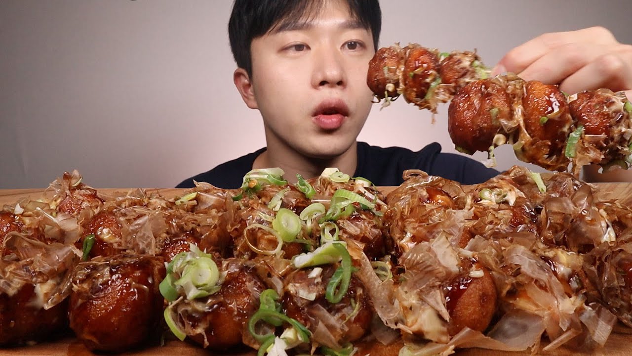 뭐야? 타코야끼 맛있네?? 먹방 ASMR MUKBANG TAKOYAKI EATING SOUNDS