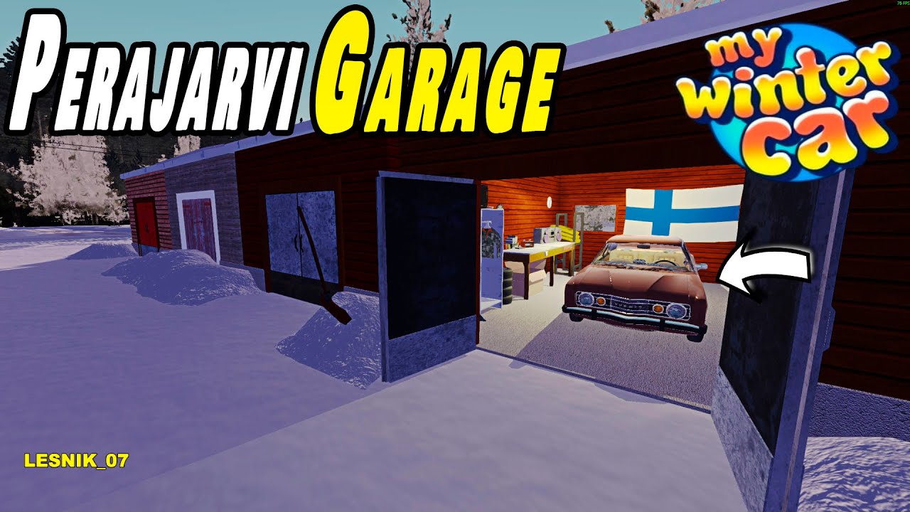 My Winter Car | MOD Garage In Perajarvi
